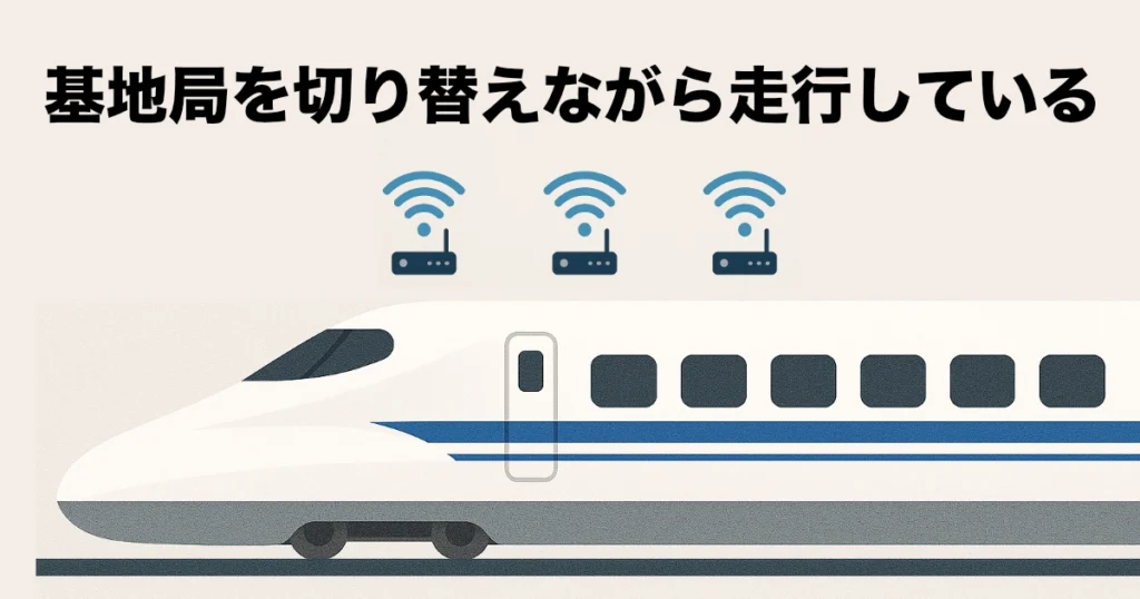 新幹線のWi-Fi仕組み